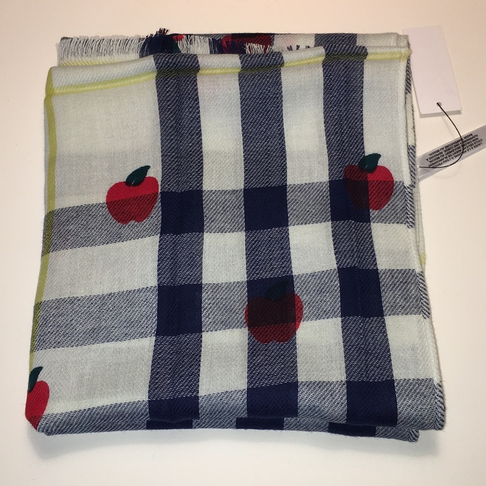 Talbots Multi-Check Scarf NWT - Picture 12 of 14